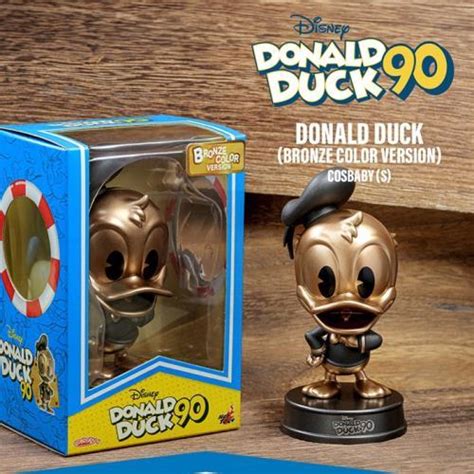 Donald Th Donald Duck Bronze Color Version Cosbaby S From Hot Toys Shopee Malaysia