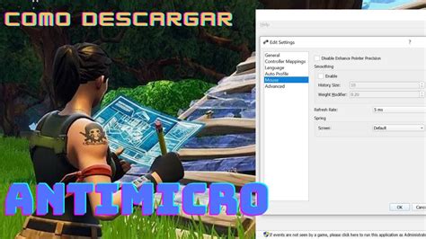 Como Descargar Usar Y Configurar Antimicro En Fortnite Youtube