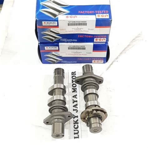 Jual NOKEN AS CAMSHAFT MASUK KELUAR SATRIA FU 150 SET ORIGINAL Shopee