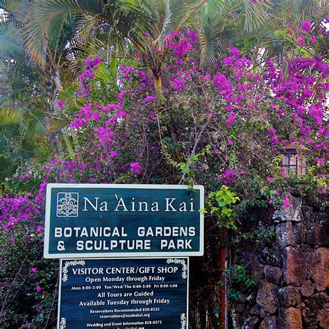 Na 'Aina Kai Botanical Gardens in Kilauea, Hawaii, KA