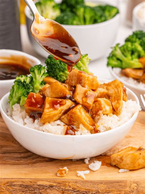 Air Fryer Teriyaki Chicken Fork To Spoon