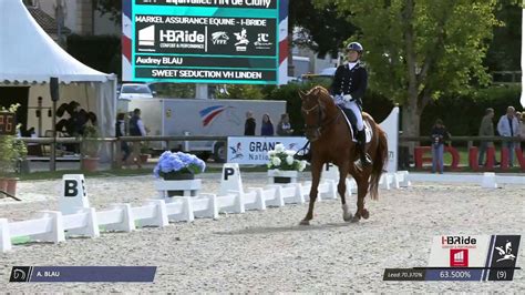 Grand National Ffe Ac Print Dressage Cluny Fra Audrey Blau