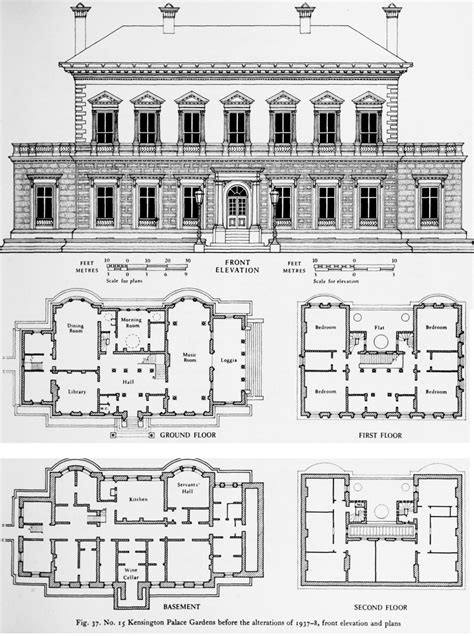 Nottingham Cottage Kensington Palace Floor Plan - floorplans.click