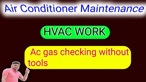 Ac Ka Gas Kaise Check Karen How To Check Gas In Ac Air Conditioner