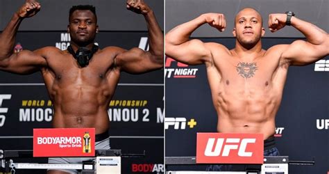 Francis Ngannou vs Ciryl Gane à Paris le scenario idéal selon l UFC