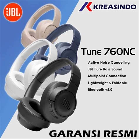 Jual Jbl Tune Nc T Nc T Nc Bluetooth Wireless Headphone