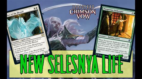 New Selesnya Lifegain Mtg Arena Standard Crimson Vow Deck