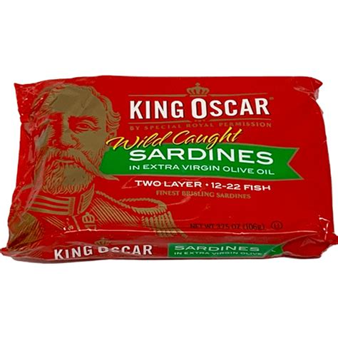 King Oscar Norwegian Sardines In Virgin Olve Oil Two Layers In Tin 3 75 Oz The Taste Of Germany