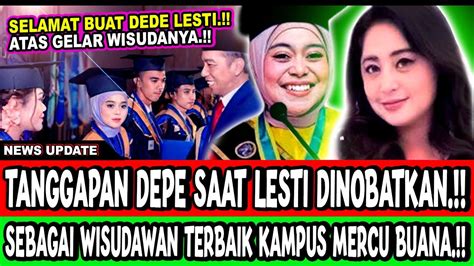 Moment HaruPak Jokowi Ucapkan Selamat Kepada Lesti Usai Wisuda