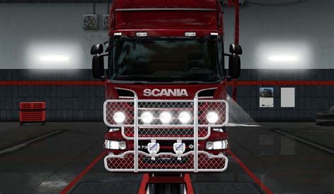 Wrecker Bullbar For Scania Rjl Ets2 Mods Euro Truck Simulator 2