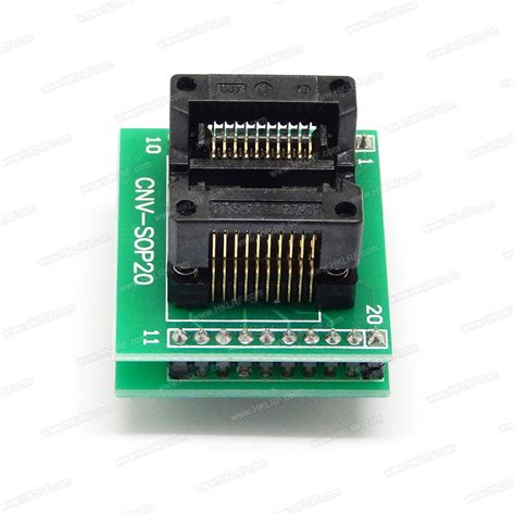 SOP20 DIP20 Adapter OTS 20 1 27 01 200mil