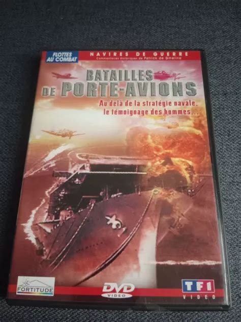 BATAILLES DE PORTE AVIONS DVD Navires De Guerre Documentaire Rare