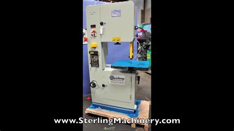 For Sale 20 Brand New Acra Vertical Metal Cutting Bandsaw Mdl Kv 50 Saw Blade Welder