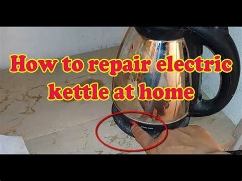 How To Repair Electric Kettle At Home YouTube