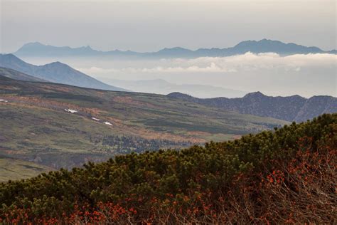 4-day hiking in Daisetsuzan from Asahidake to Tomuraushi. 4-day trip ...