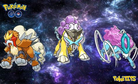 Pokémon GO : Raikou, Entei et Suicune disponibles dans les raids