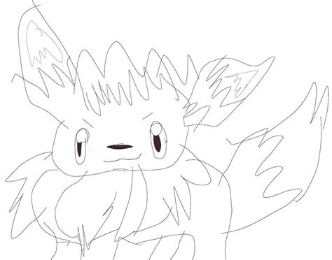 Wip Eevee By Sagovir On Deviantart