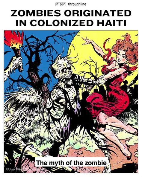 Npr Zombies Originated In Colonized Haiti Facebook Horror Comics