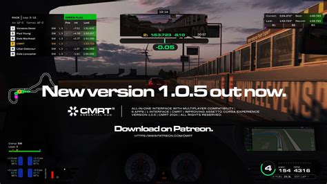 Cmrt Essential Hud Version 1 0 5 Available Now R Assettocorsamods