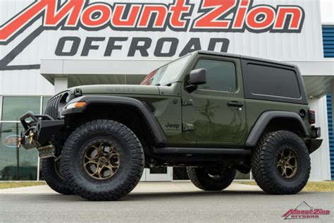 Jeep Wrangler Willys Sport Sarge Green Mount Zion Offroad