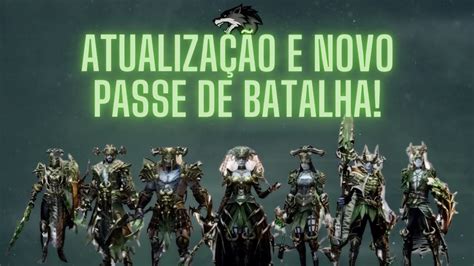 Atualização Novo Passe de batalha Novas skins E Grande atualização