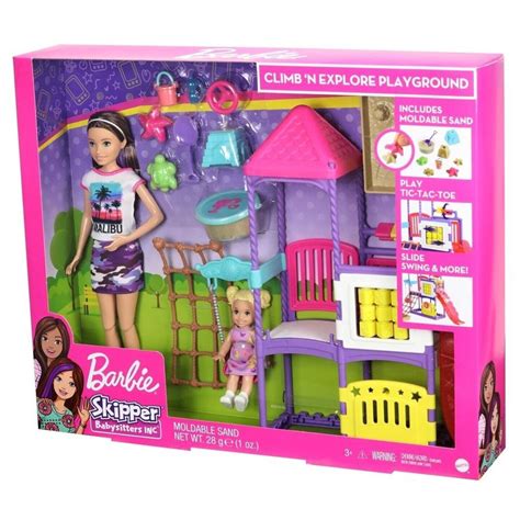 Barbie Ghv Barbie Skipper Babysitters Inc Climb N Explore