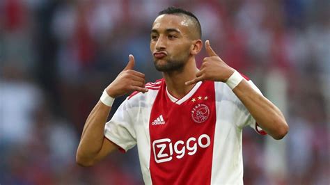 Transferts Hakim Ziyech à Chelsea c est probablement pour cet été