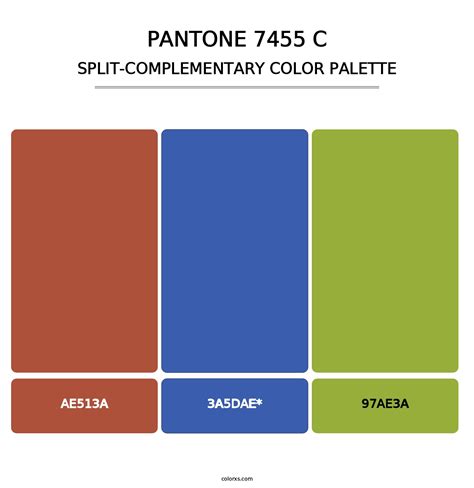 PANTONE 7455 C Color Palettes Colorxs