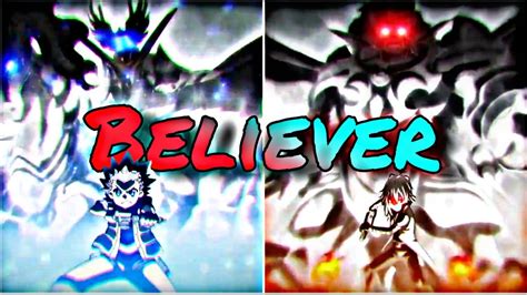 Valt Vs Shu Amv Believer Nightcore Beyblade Burst God Youtube