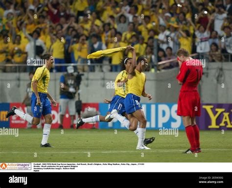 Football fifa world cup 2002 rivaldo hi-res stock photography and ...