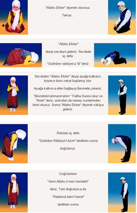 islami ve dini Namaz nasıl kılınır Namaz kılmayı öğren