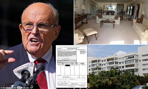 Irs Claims Rudy Giuliani Owes 550k In Unpaid Taxes Daily Mail Online