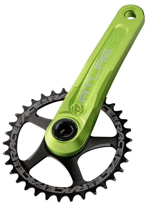 Atlas Cinch Cranks 165Mm Green Race Face Performance Products Walmart