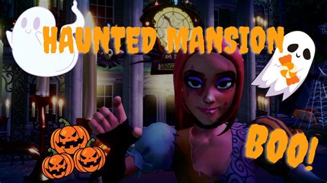 Haunted Mansion Speed Build Disney Dreamlight Valley Youtube