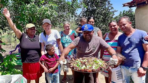 ALMOÇO NA CASINHA DE BARRO DO SEU FRANCISQUINHO PANCETA DE PORCO NO