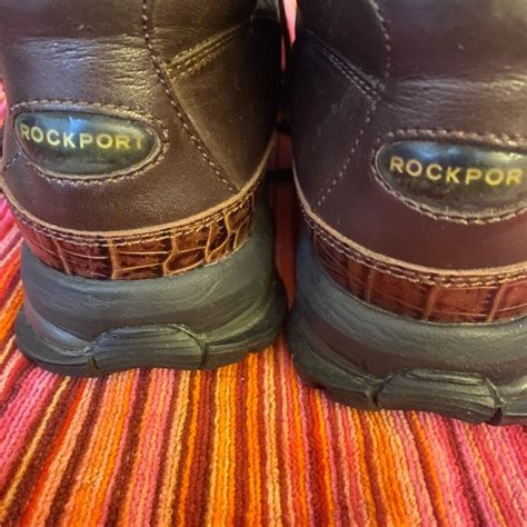 Rockport Shoes Rockport Leather Boots Poshmark