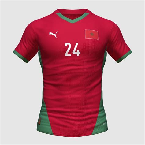 Algeria AFCON 2024 Home Kit FIFA 23 Kit Creator Showcase