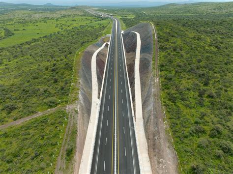 El Primer Tramo De La Nueva Autopista A Matehuala Que Corresponde Al