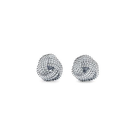 Tiffany Twist knot earrings in sterling silver. | Tiffany & Co. US