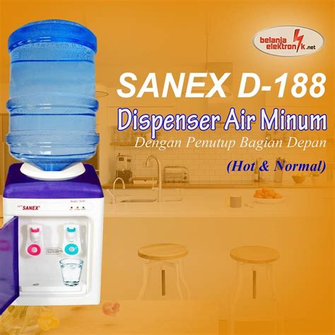 Jual Harga Spesial Dispenser Air Minum Hot And Normal Sanex D 188