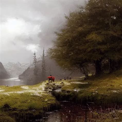 A Stunning Landscape By Jakub Rozalski Stable Diffusion OpenArt