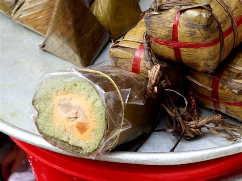 In Vietnam, banh tet is a lunar new year tradition