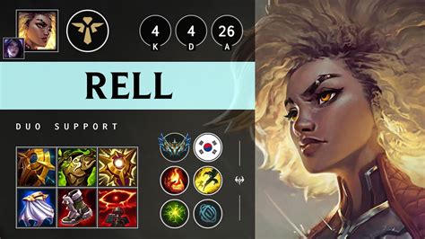 Rell Support Vs Senna Vision Controller KR Challenger Patch 14 16