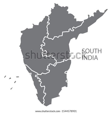 12,404 South;india Map Images, Stock Photos & Vectors | Shutterstock