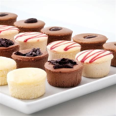 Mini Cheesecake Assortment Gourmet Kitchen