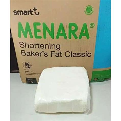 Jual Menara Putih Classic Mentega Putih Shortening Repack 1 Kg