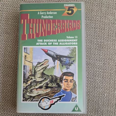 Thunderbirds Volume Vhs Video Cassette Tape Episodes Gerry