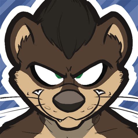 Angry Otter Icon by FrankieAncelotti — Weasyl