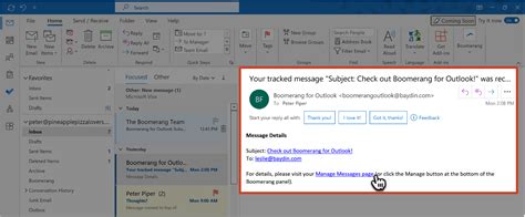 How To Use And Track Read Receipts Boomerang For Outlook Help