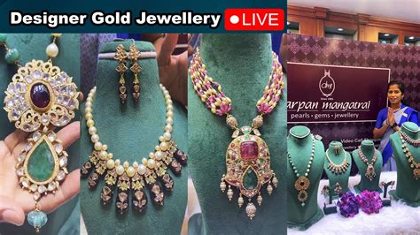 Designer Gold Jewellery Darpan Mangatrai Jewellers Brideessentials